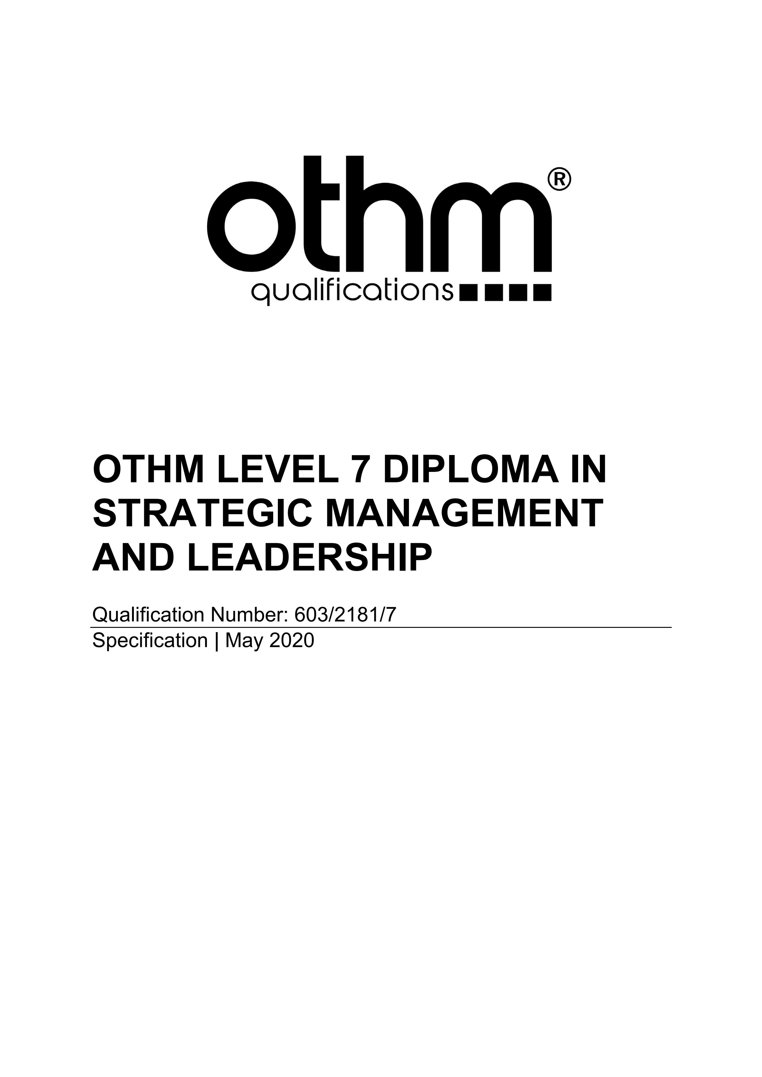 othm_level_7_STRATEGIC MANAGEMENT AND LEADERSHIP_00